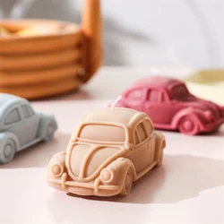 Boowan Nicole Classic Coupe Car Candle Silicone Mold Handmade Form for Candles Scented Aromatic Candle Mould Room Decor