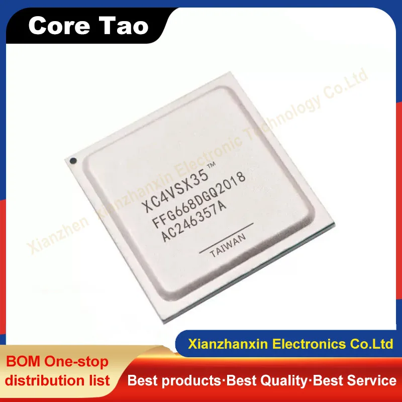 1pcs/lot XC4VSX35-FFG668 XC4VSX35 BGA-668 Embedded logic programming chips