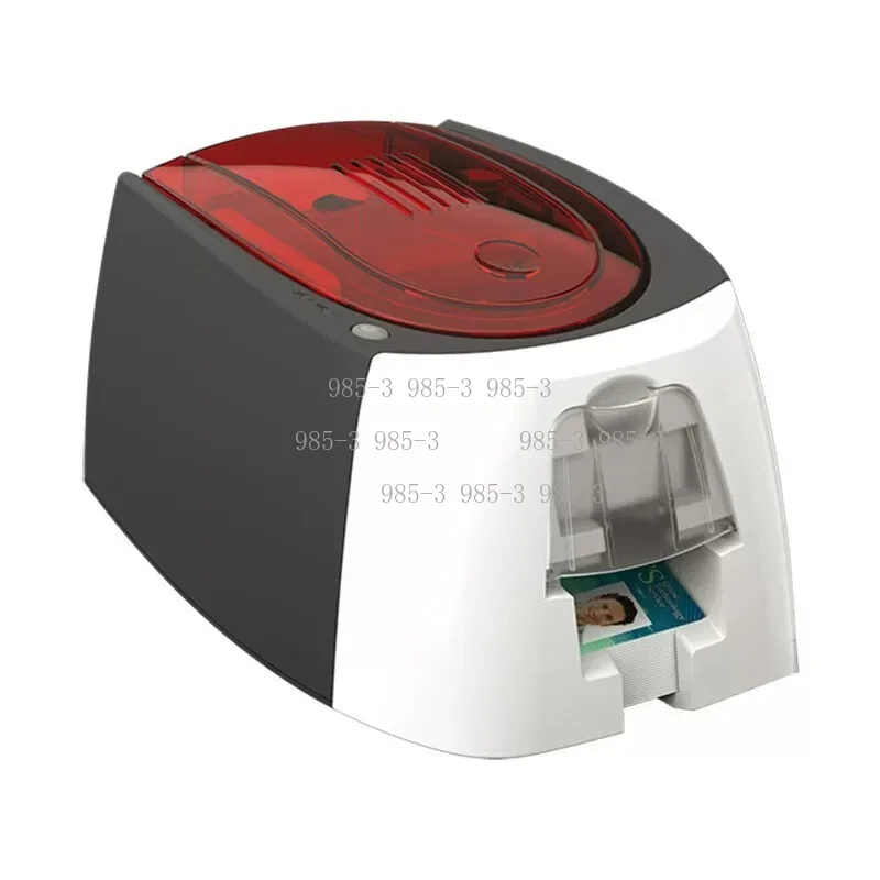 Affordable PVC ID Card Printer, Single & Dual Sided Printing, 100 Card Capacity Desktop Card Printer