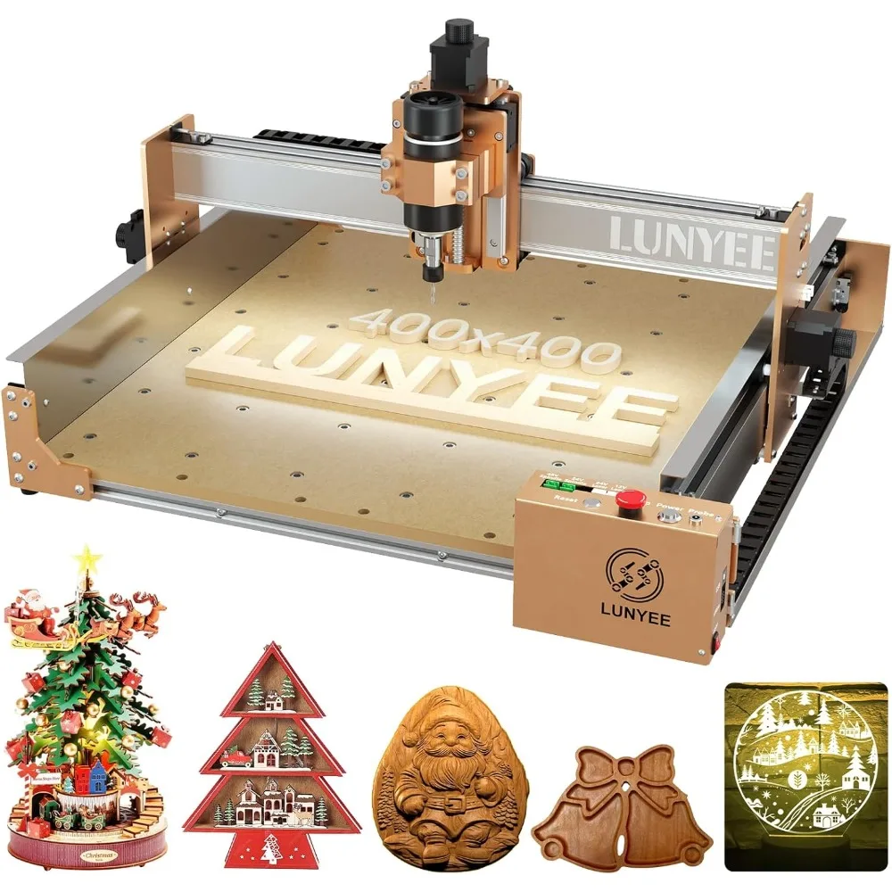 Router Machine Newly Upgraded 3-Axis CNC Engraving Machine Z-axis ball screw design Suitable For Wood Acrylic Aluminum Engraving