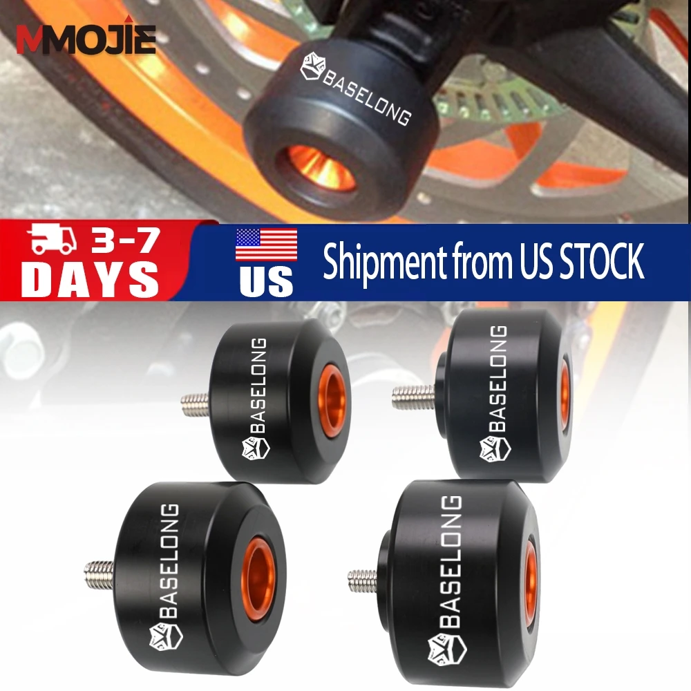 

CNC Front Rear Fork Wheel Frame Slider Crash Protector Pads Roda For KTM DUKE/RC 125 200 250 390 DUKE125 200 DUKE250 DUKE390