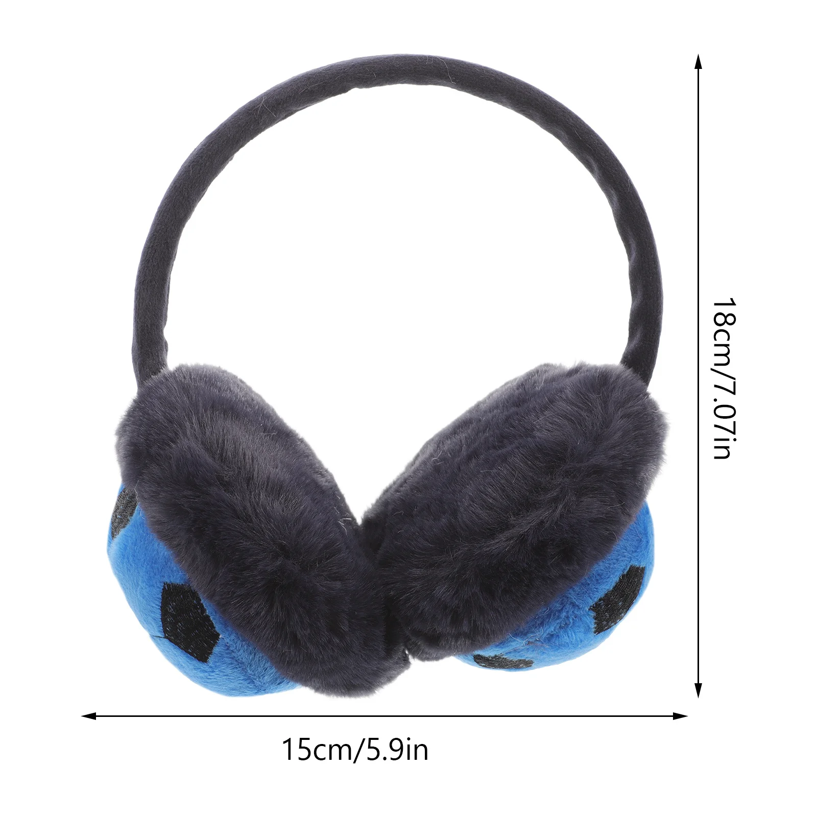 غطاء أذن ناعم لطيف لتدفئة الأذن لحماية الطقس البارد، هدية مثالية لحماية أذن عيد الميلاد وعيد الميلاد #5