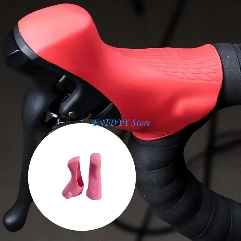 G6DE 2pcs Large Pad Bike Handlebars Cover Mountain Bike Bicycles Handlebars Grip