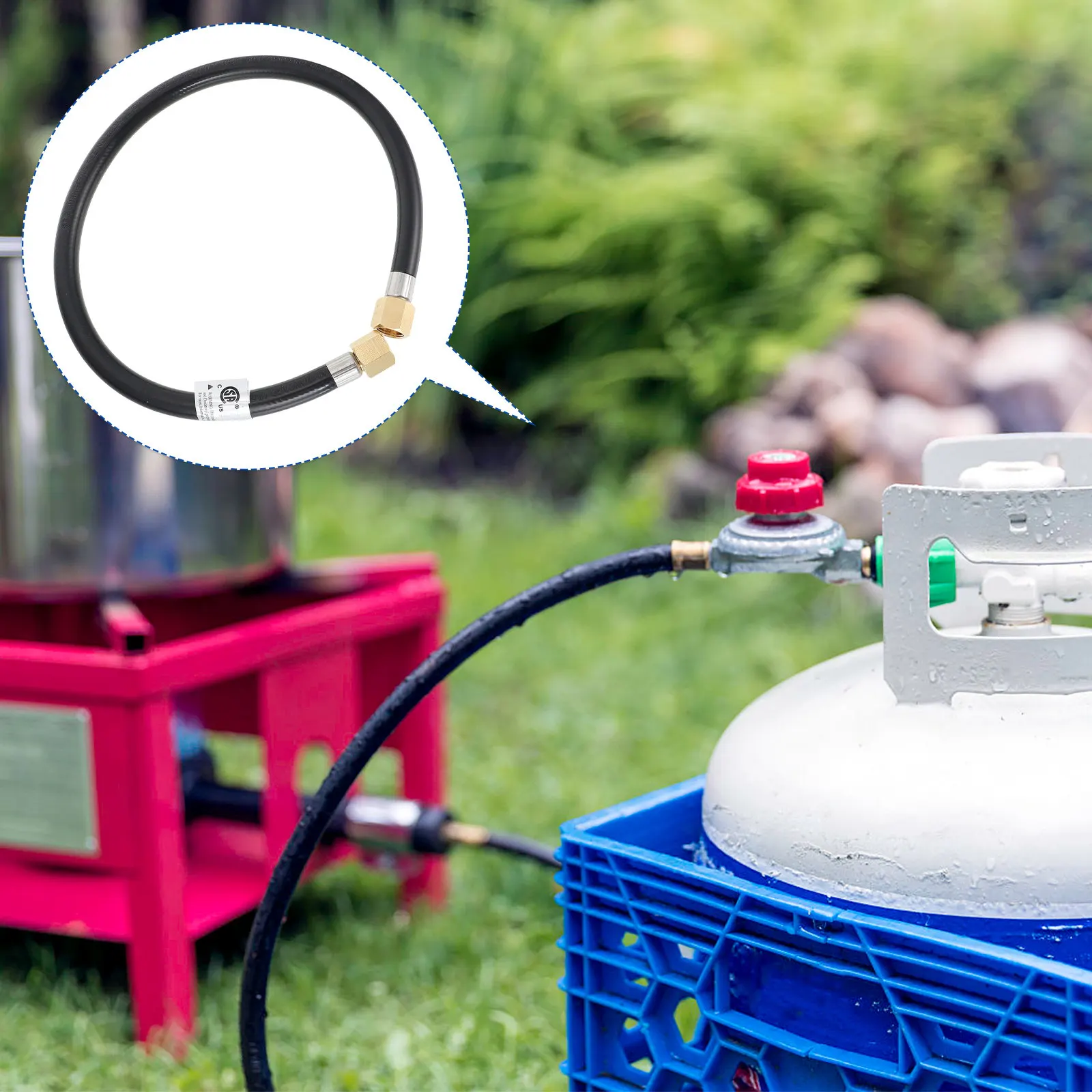 

Шланг для пропана с быстрым соединением, медный адаптер, высококачественная работа, для кемпинга, пикников, семейных встреч на природе