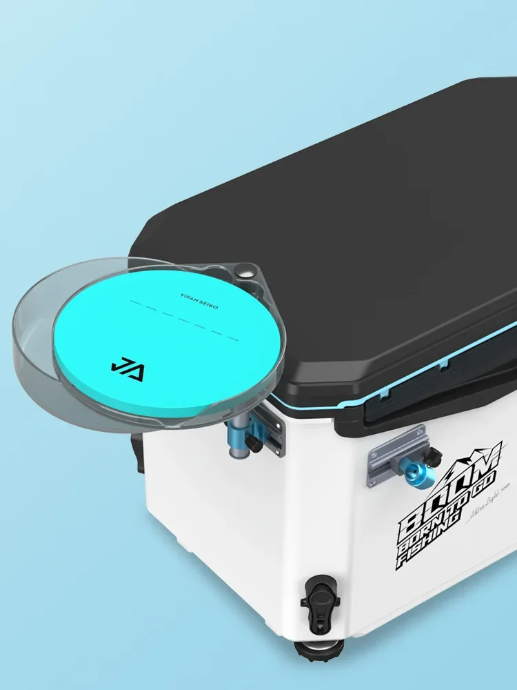 Fishing Box 30L Ultra-light Multi-function Installation-free Full Set of Accessories Taiwan Fishing Wild Fishing Black Pit