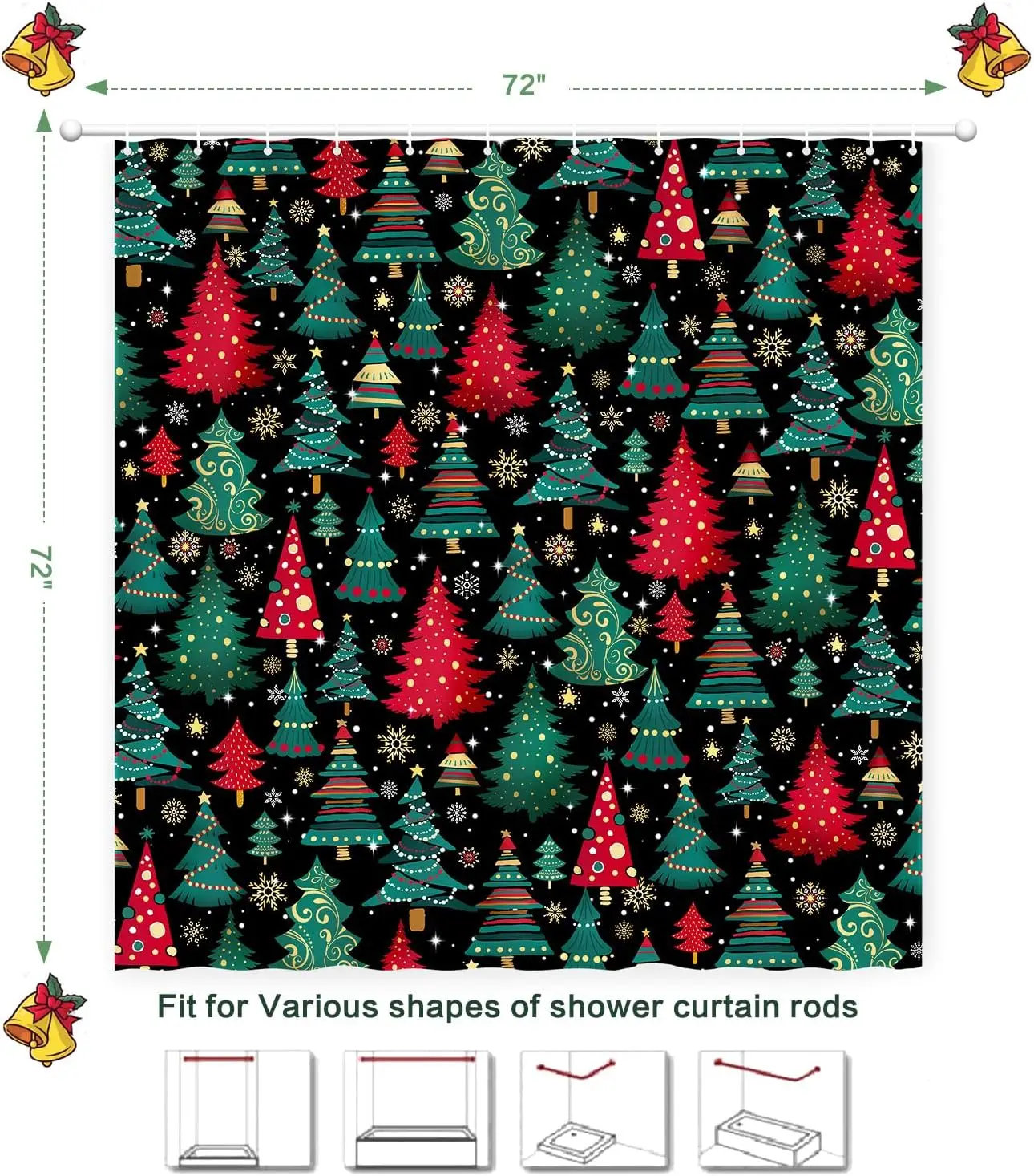 Shower Curtain Chri… - image