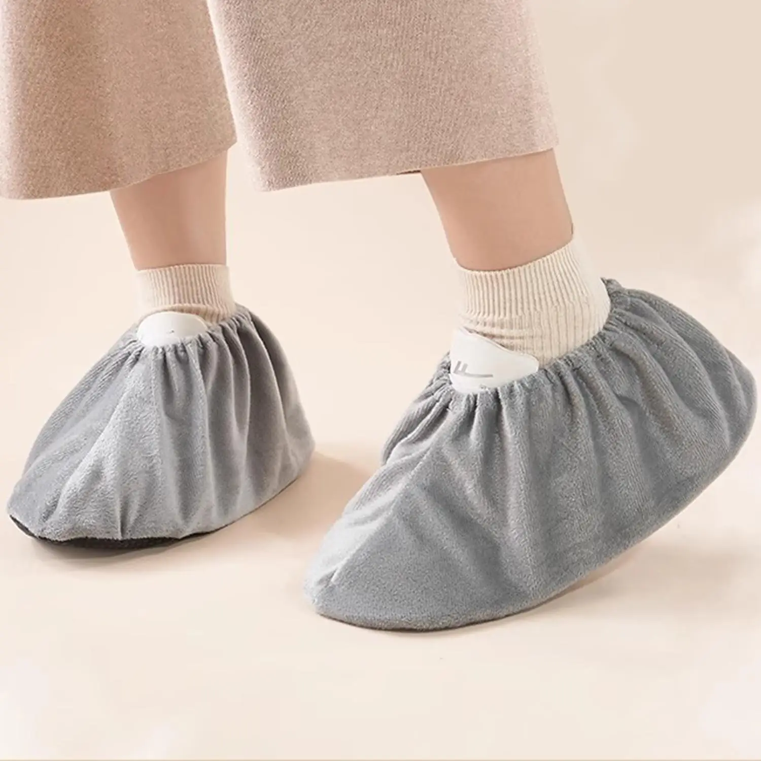 Women Men Reusable Shoe Covers Non-slip Washable Keep Floor Carpet Cleaning Household Indoor Outdoor Shoes Protector Cover