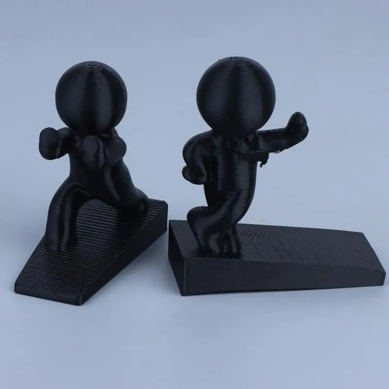 Cute Cartoon Non-slip Door Stop Decorative Action Figure Shock Absorbent Door Bumper for Home Office