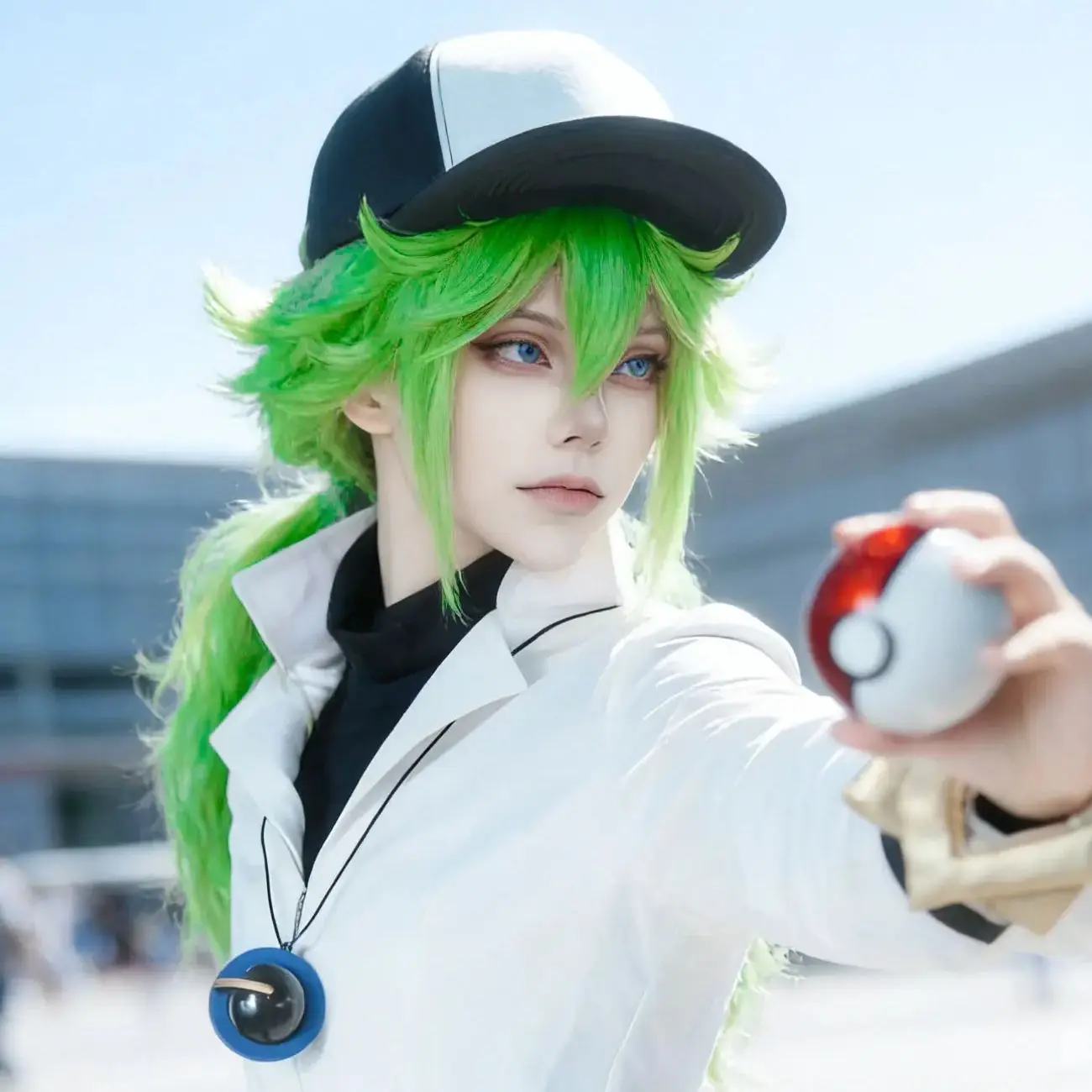 

Аниме Натуральный Гармохия Gropius N Косплей Парик 80 см Травяно-зеленый длинные волосы Синтетический парик + парик Кепка Парик для Хэллоуина