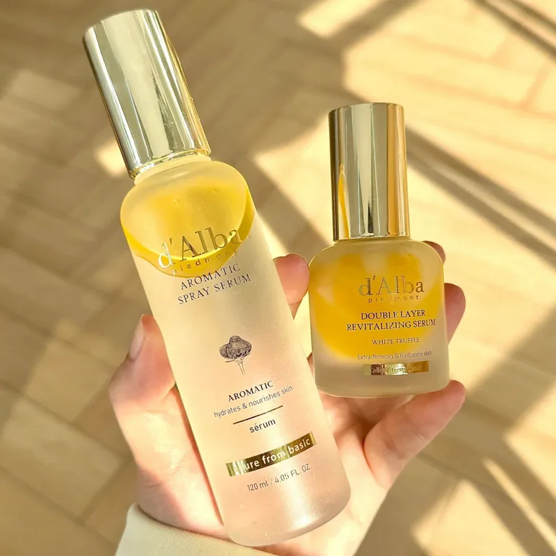 New d'Alba White Truffle Essence Spray Hydrates Moisturizes Relieves Dryness Soothes Redness and Sensitivity Firms Skin Care