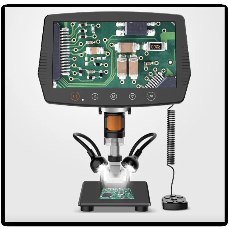 Digital microscope, suitable for mobile phone welding and repair tools, can be connected to a computer for measurement