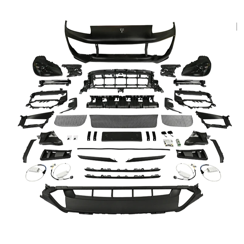 

Car Modification Upgrade 2024 Gt Front Bumper Assembly With Fog Light Cut-Outs For 2008-2010