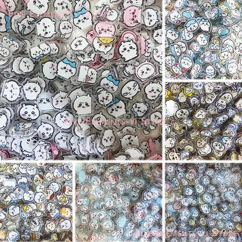 

2 см Периферийные устройства DIY Мультфильм Chiikawa Акрил Двухслойный Двойной Прозрачный モン вместе inqس던レ 四álálálприятия рынка СССР ちいかわ Материал нашивки ручной работы