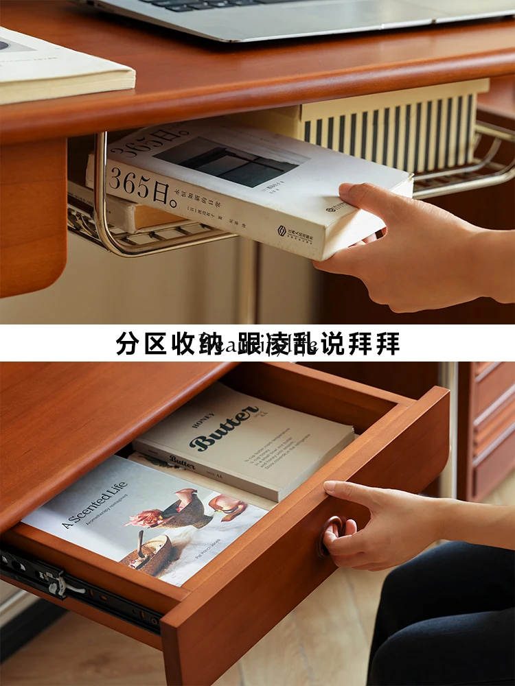 Escritorio medieval escritorio de escritura oficina simple apartamento pequeño