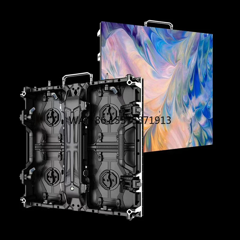 Outdoor IP65 Waterproof 4K Full HD LED Display 500x500mm 3.91mm Pixel Pitch HDR10+ Sunlight Readable 5000cd Brightness 3-Year