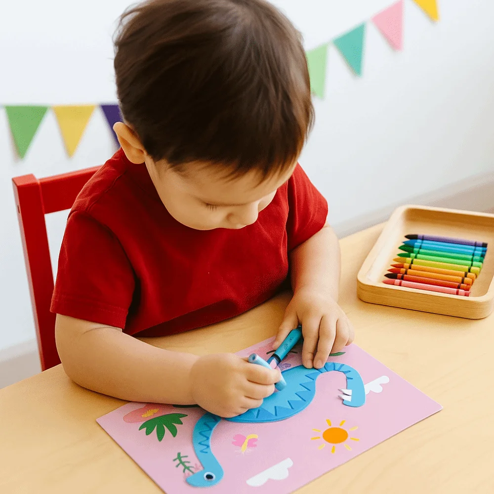 الحرف اليدوية الكرتون إيفا رغوة ملصق قابلة لإعادة الاستخدام 3D DIY الفن الحرفية أطقم أنشطة ألعاب رياض الأطفال مضحك #5