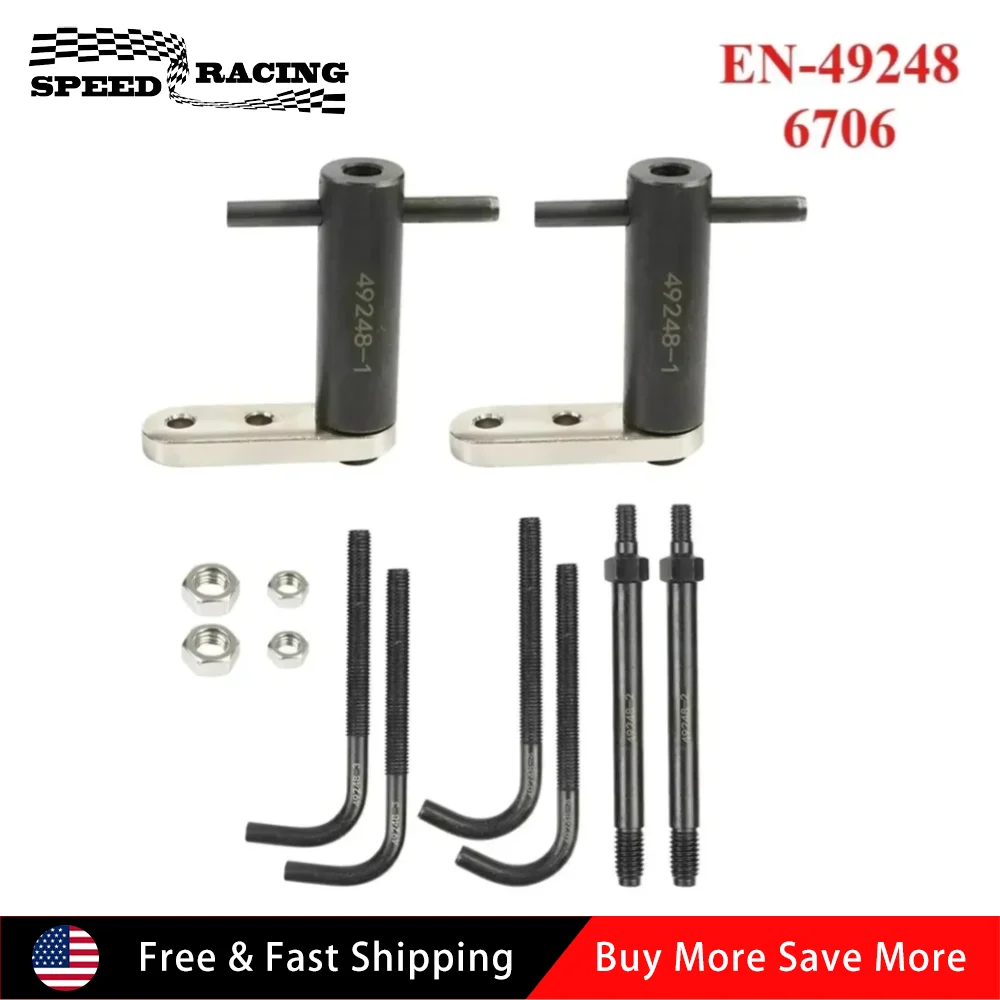 

6706 EN-49248 1 Set Steel Injector Rail Assembly Remover Tool For 2007-2014 General Motors Cadillac Saturn Pontiac Chevrolet