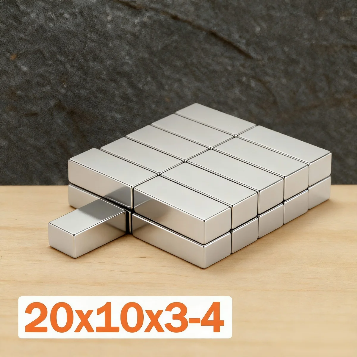 

20x10x3-4mm Super Strong Magnet N35 Block With Holes Magnetic NdFeB Neodymium Magnet Powerful Disc imanes Refrigerator Magnets