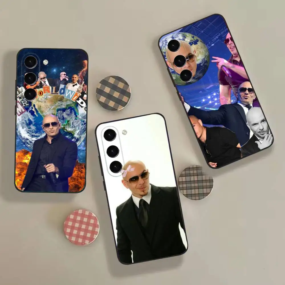 Funny Mr W-Worldwide Pitbull Fashion Phone Case For Samsung Galaxy A52 42 32 22 12 02S 72 73 51 41 31 21S coque  Cover