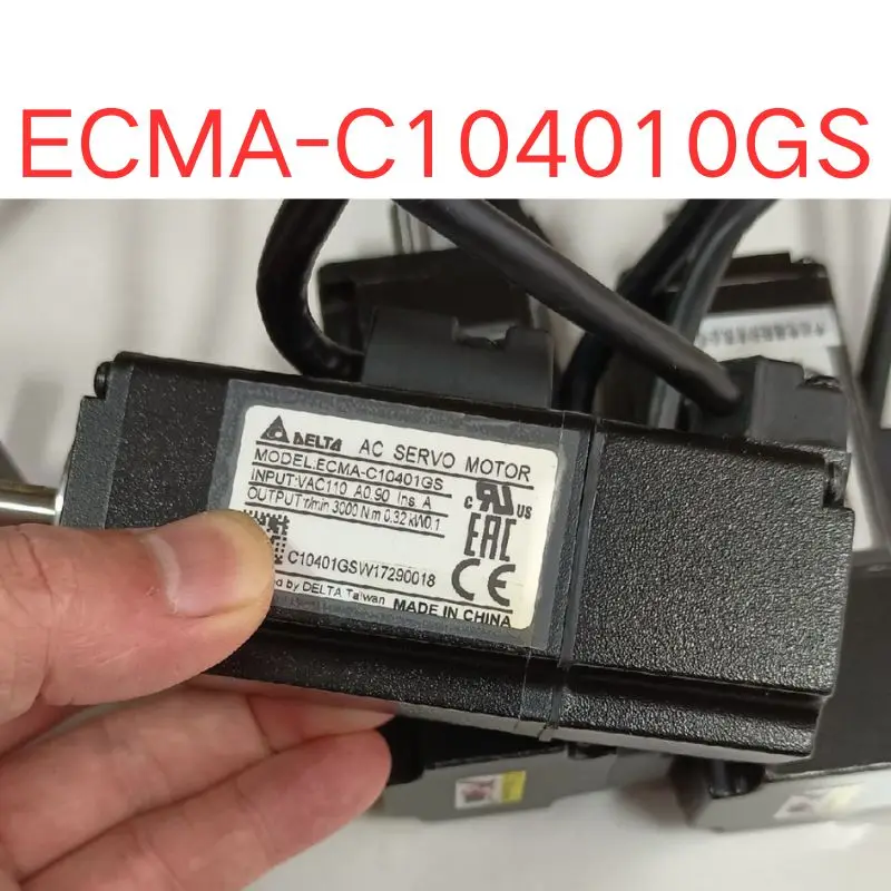 

Used ECMA-C104010GS servo motor 100W Test OK Fast Shipping