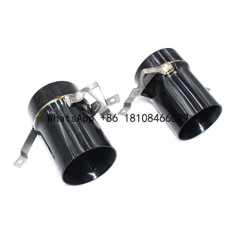 

Electroplated Black Exhaust Tail Mouth for Lamborghini Huracan EVO 2014- Titanium Tips Tail Pipe