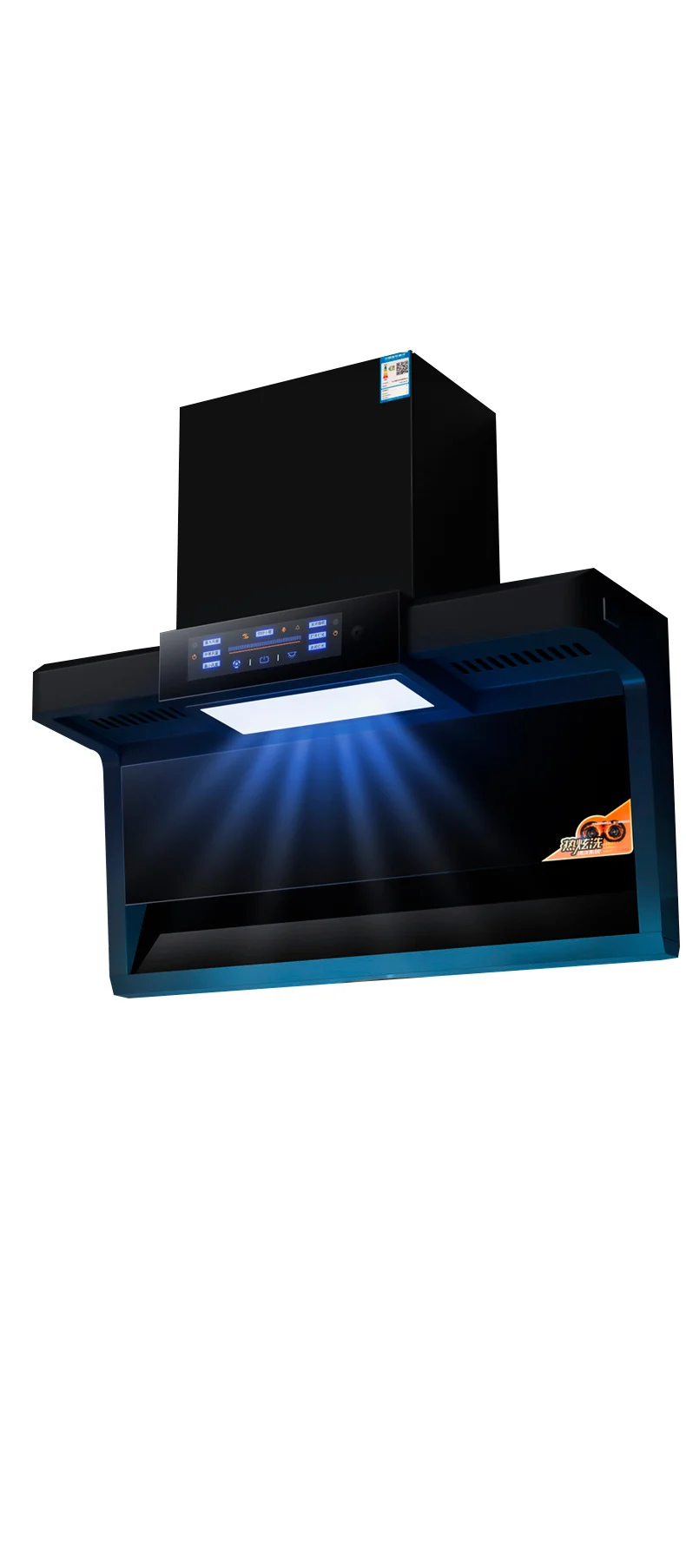 Wholesale Pricing Energy Efficient Home appliance kitchen Large suction top side double suction range hood