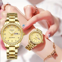 classic women's watch calendar Niche durable women's watch Student commuter all-match girls' watch