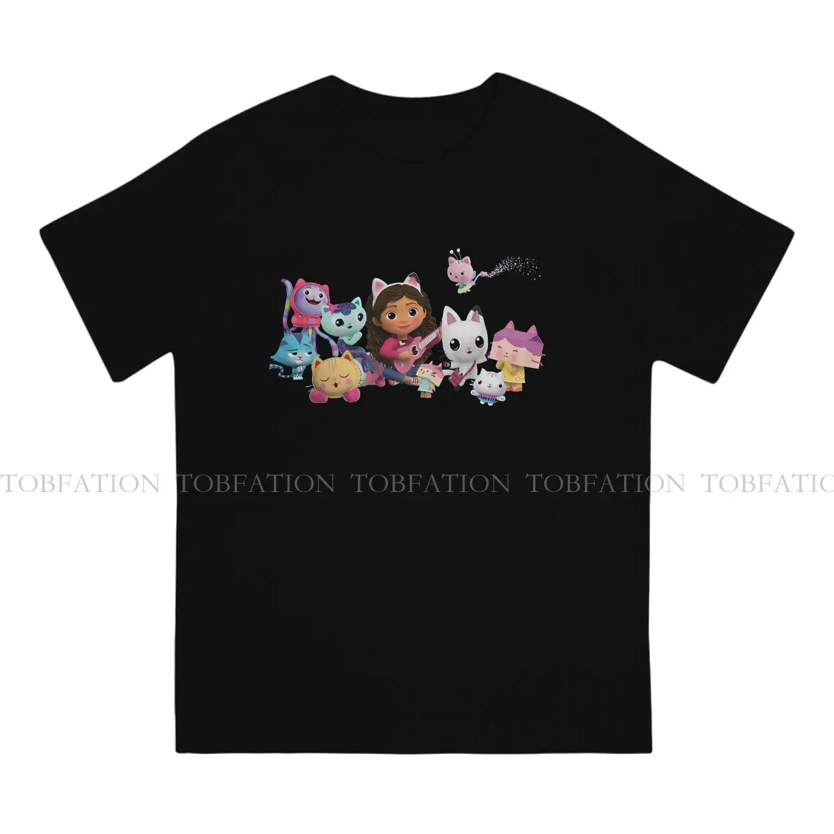 Play Round Collar TShirt Gabby's Dollhouse Pure Cotton Classic T Shirt Man's Clothes New Design