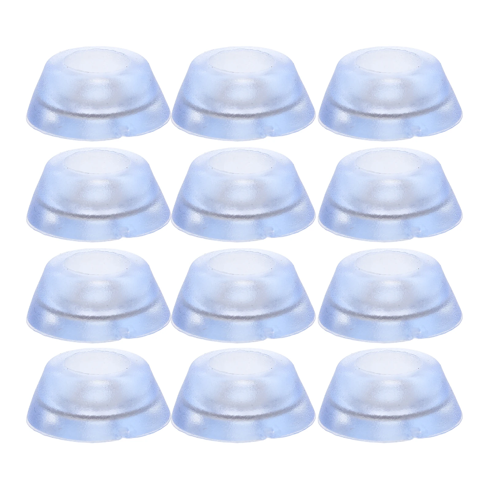 

20pcs Clear Rubber Feet Anti-slip Wear-resistant Furniture Pads for Cutting Board Soft Cushion Transparent Silicone Home Office