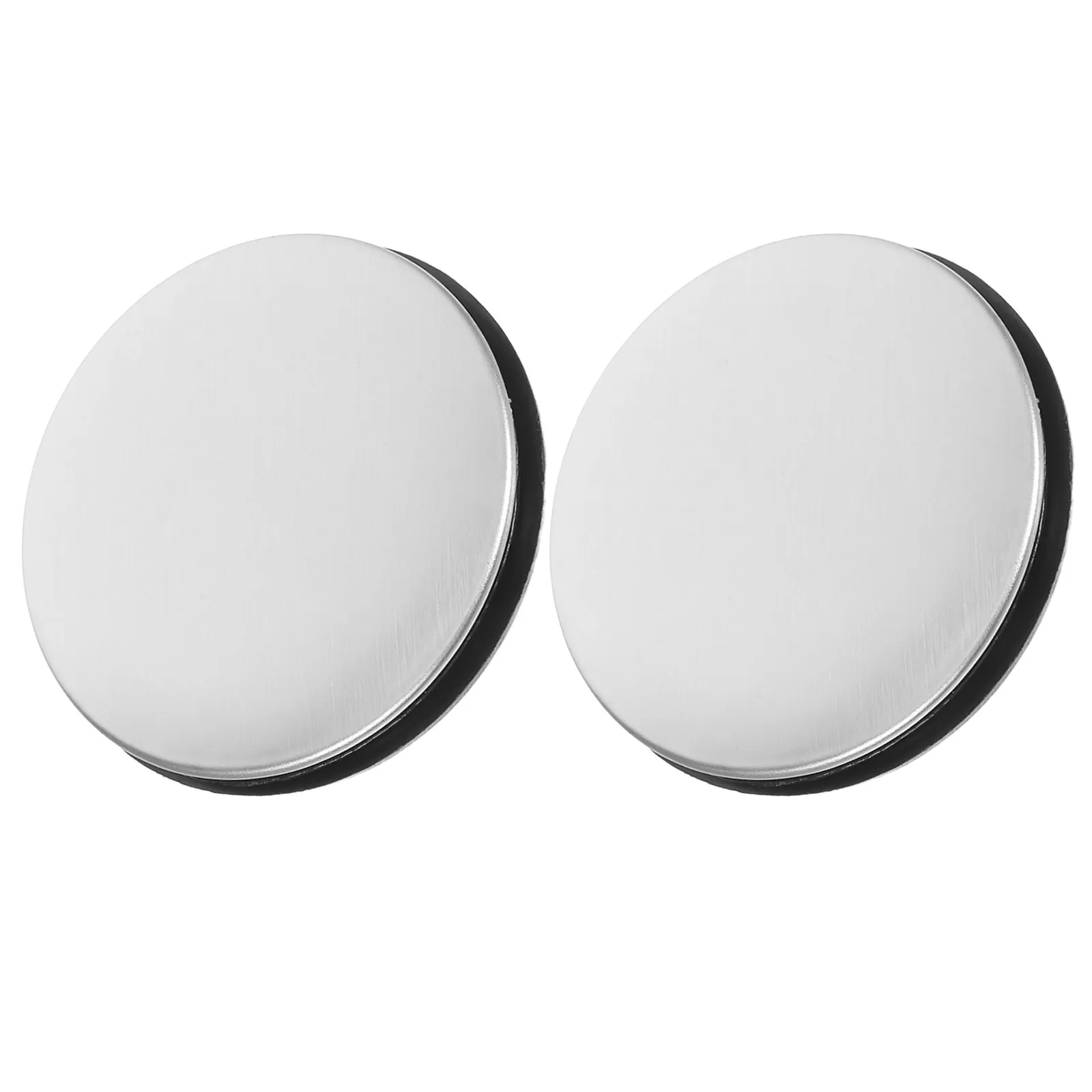 

Комплект из 2 заглушек для отверстий в кухонной раковине из нержавеющей стали, диаметр 31-40 мм, герметичные, для отверстий под смеситель/распылитель, простая установка, ПП