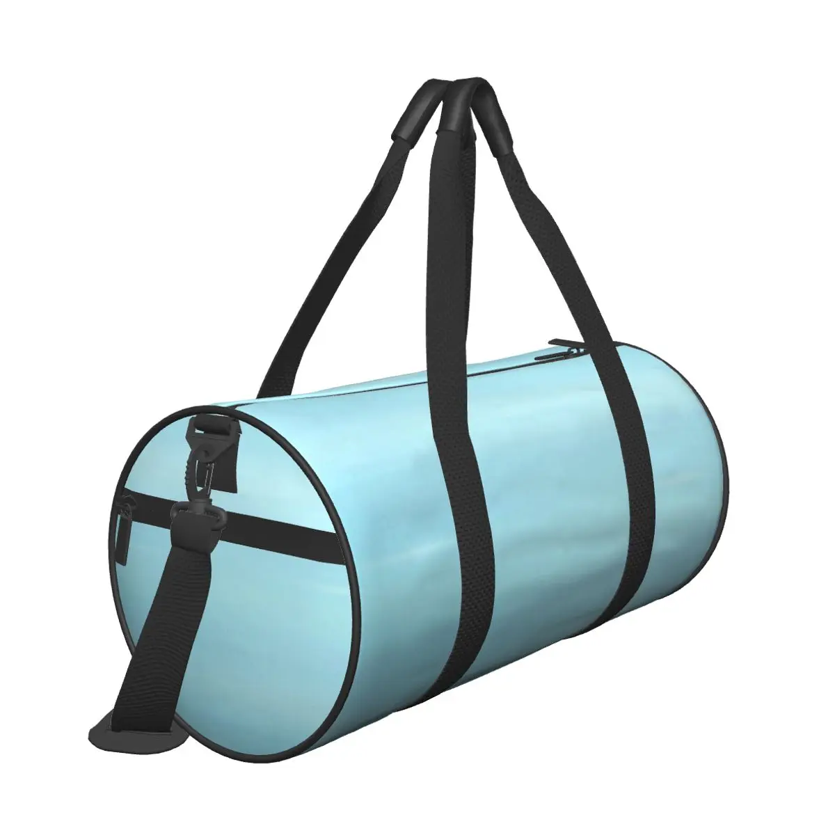 Hot Sale Uranus Light Blue Planetary Surface Texture Travel bag Ferry Trip Large Duffel Bag