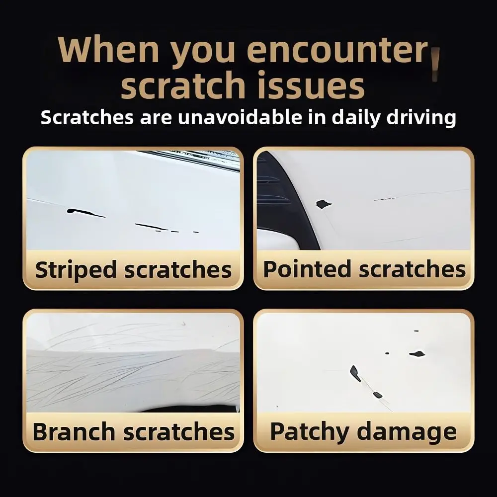 High Gloss Paint Touch Up Brush Remover Waterproof Scratch Repair Brush 10 Colors Filler Tire Paint Brush Car Styling Repair