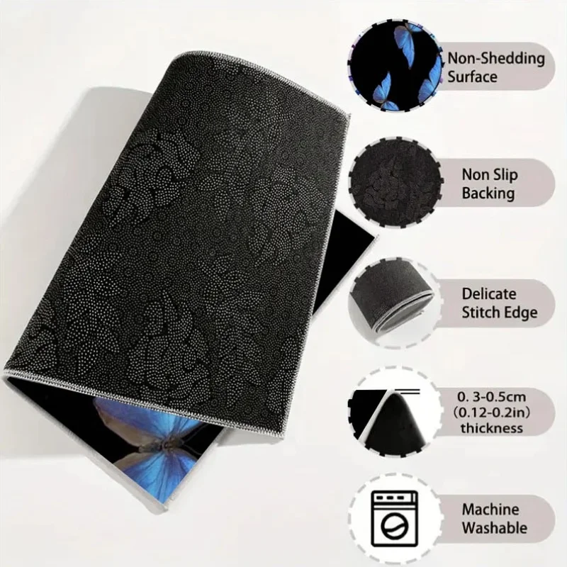1pc Trunk Mat For Cars, Measuring 75X100, Made From Durable Material, Suitable For Most Vehicles, Perfect For Cargo Organization