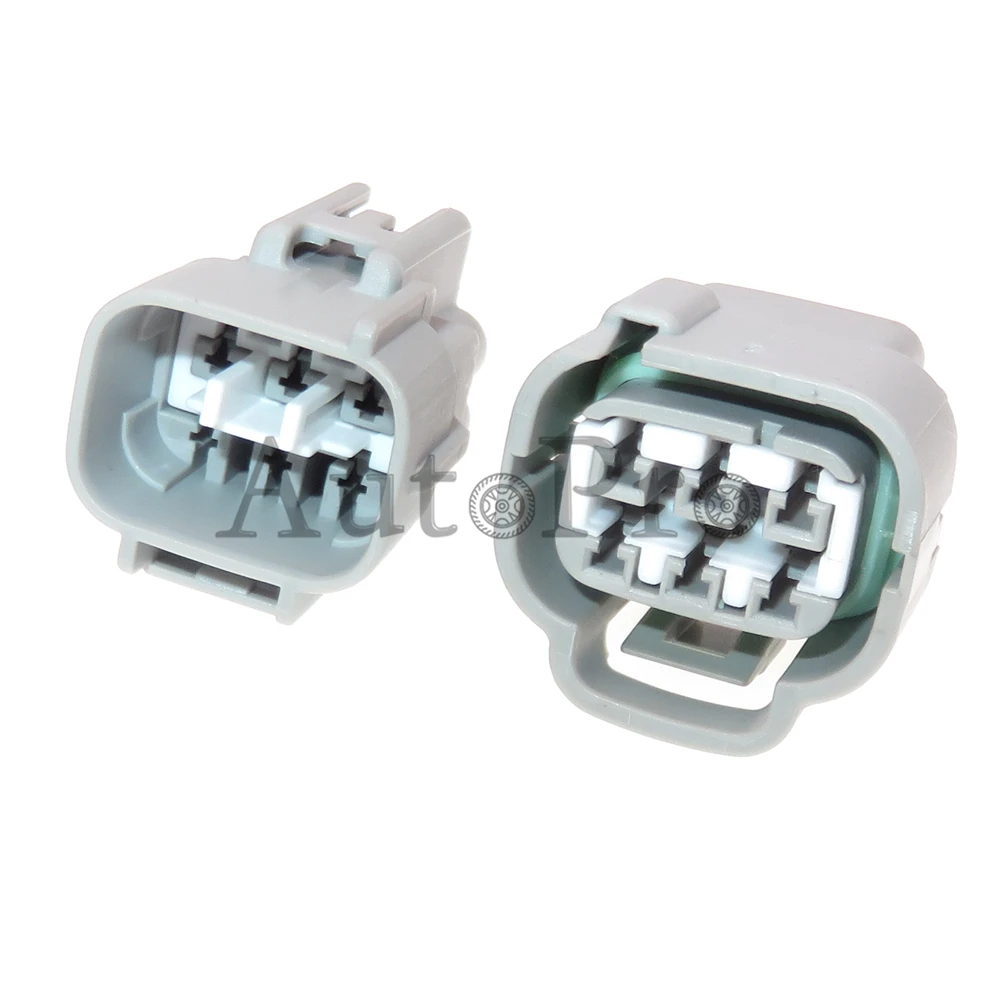 1 Set 6 Hole 90980-10988 7282-7064-40 7283-7064-40 Car Accelerator Throttle Pedal Socket AC Assembly Headlight Plug For Toyota