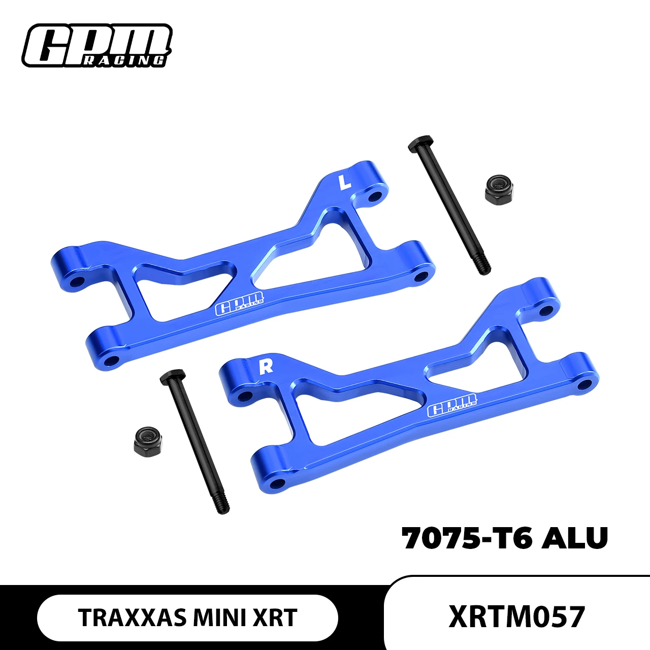 GPM TRAXXAS Mini XRT VXL 10727 7075 voor aluminium achterste bovenste draagarmen