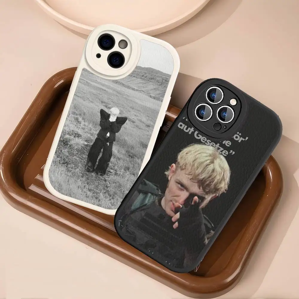 

I Love Joost Klein Leather Phone Case For IPhone 16 16e 15 14 13 12 11 Pro Max Plus Mini Cover