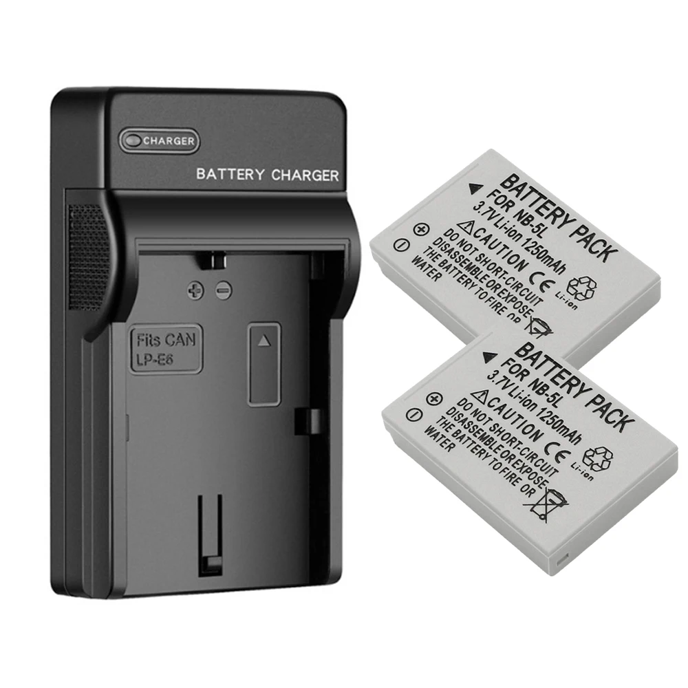 

1200mAh NB-5l NB 5L NB5L Camera Battery For Canon S110 SX200 SX210 SX220 SX230 IS HS IXUS 850 870 800 860 990