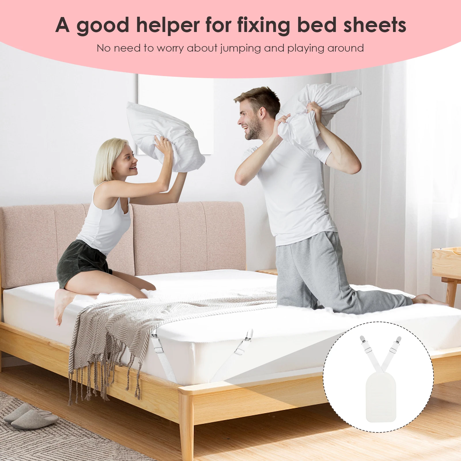 Thumbnail 4 - #60 Popular Bed Sheet Clips Choices