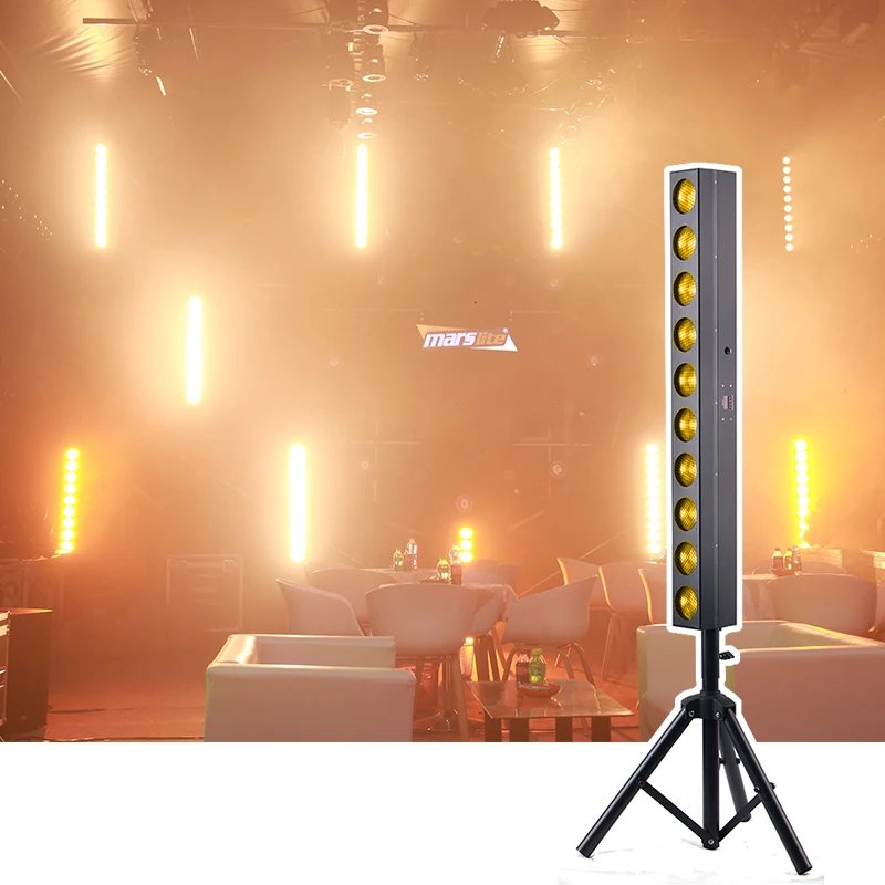 LED Warm White Blinder Lights 10*12W Stage Lights KTV DJ Disco Dmx Blinder Bar
