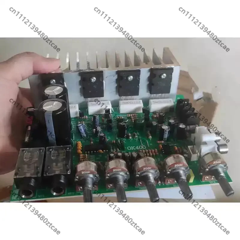 Three-stage High Power Karaoke Amplifier Board With Reverberation Finished Board, Reverb Integrated Chip DIY