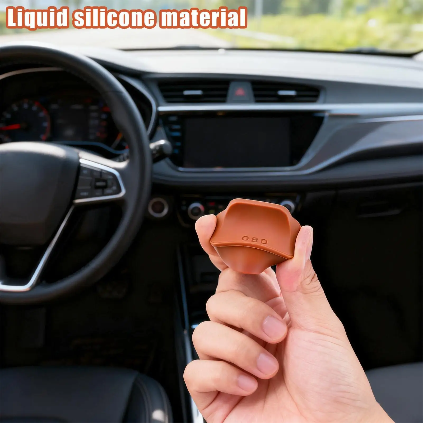 OBD Port Lid OBD Protective Dust Cover Interface Connector Protector For Cargo Golf Cart Sedan Truck SUV Van RV Automotive
