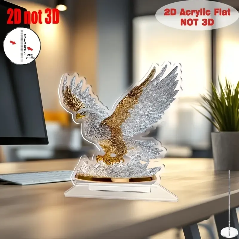 1 PCS Eagle Desktop Decoration Is the Ideal Choice for Office Exclusive Home Decoration, Perfect for Holiday Party Decoration