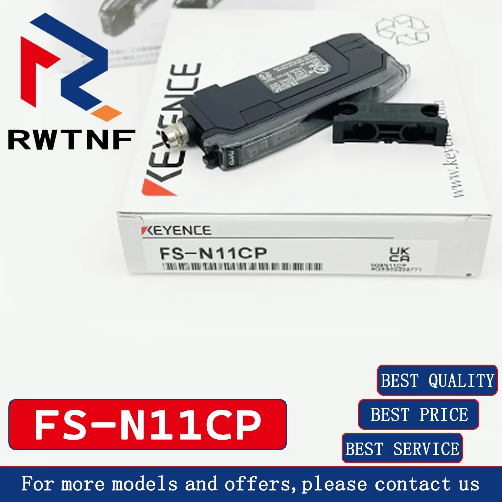 Brandneuer Original KEYENCE FS-N11CP PNP digitaler Glasfaserverstärkersensor
