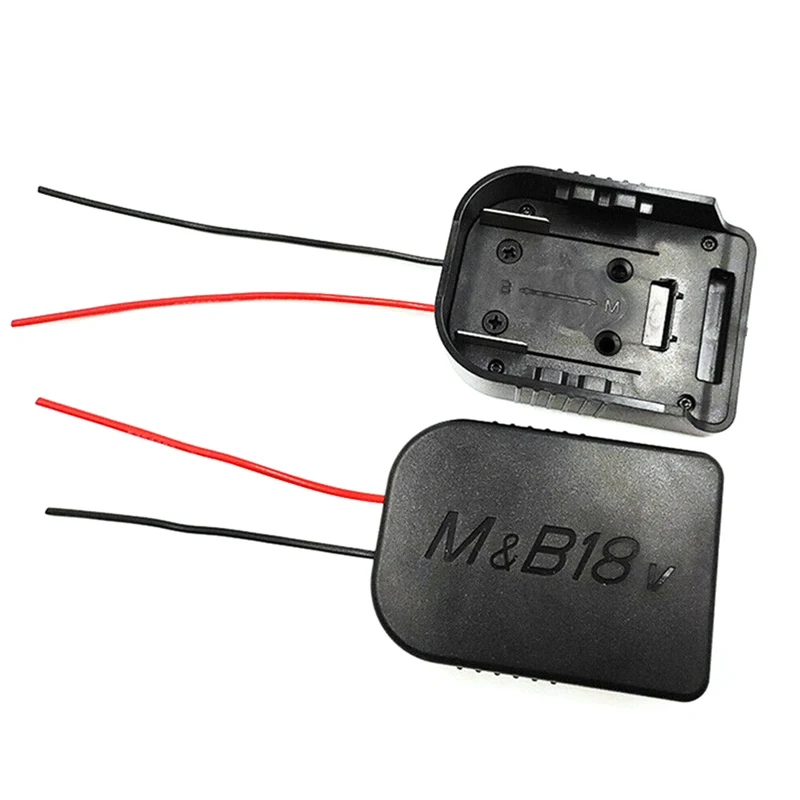 Imagem -04 - Adaptador de Rodas Elétricas para Makita para Bosch 18v Li-ion Bateria Faça Você Mesmo Adaptador de Montagem de Energia Conector Dock com 14awg Fios para Bl1840
