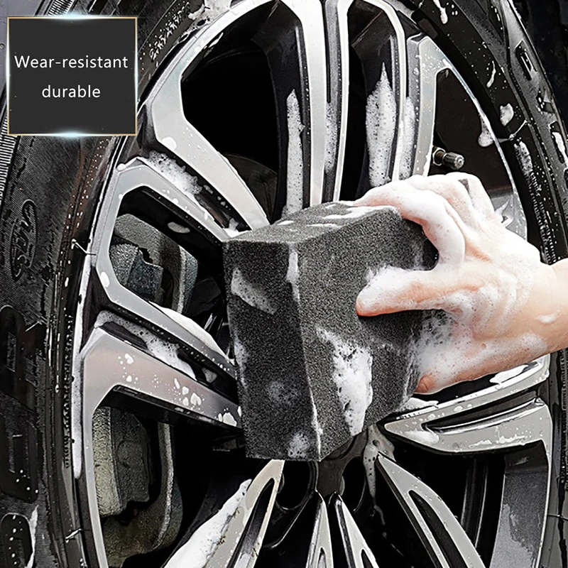 New Car-Washing Sponge Black Car Wash Sponge Glass Washing Cleaner Foam Produce Automobile Clean Tool Sponge Durable