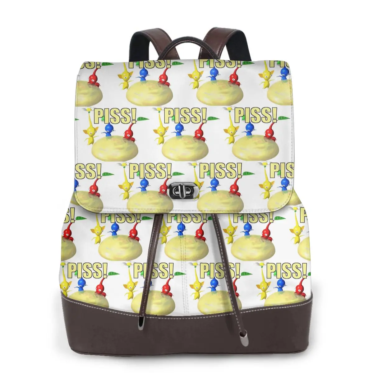 plant-creature-cartoon-video-game-pikmin-bookbag-school-student-bags-hiking-travel-daypack-for-women-fashion-derma-backpack