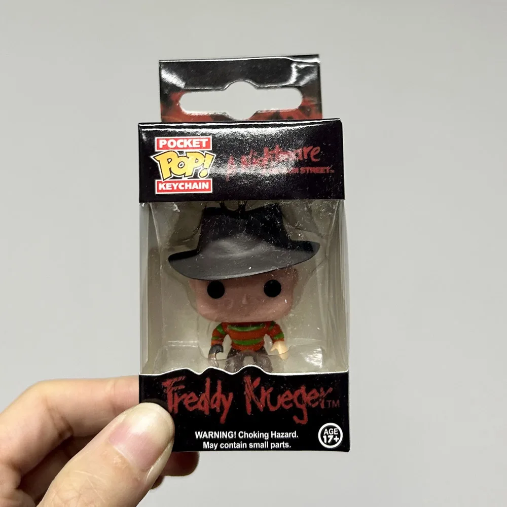 Llaveros Funko de Freddy de las películas de terror Nightmare Streets, figuras de acción de vinilo, juguetes coleccionables, muñecos, modelos, regalos