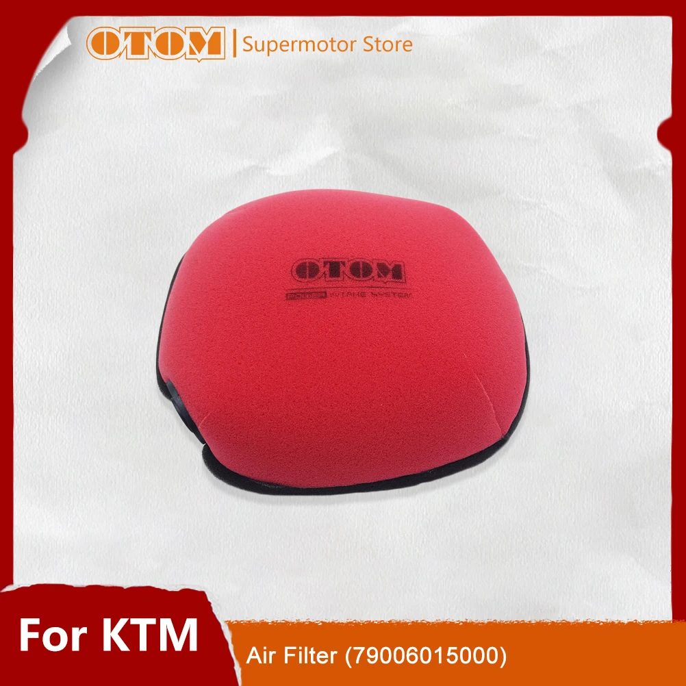 OTOM Motorcycle Air Filter Cleaner Dual Foam Layer Sponge Cover For KTM EXC EXCF XCFW XCW SX SXF XC XCF HUSQVARN FC TC FE TE