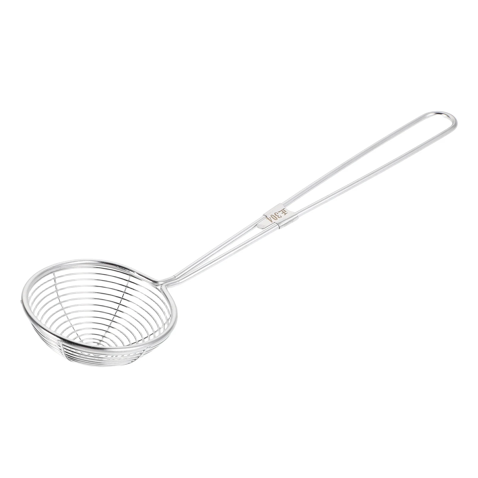 

Pearl Strainer Ladle Stainless Steel 7.5Cm Fine Mesh Skimmer For Bubble Tea Jelly Fruits Hot Pot Kitchen Utensils