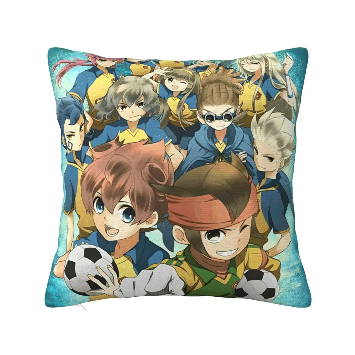 Inazuma Eleven Anime Pillowcase Double-sided Printing Cushion Cover Decorations Throw Pillow Case Cover Home Wholesale 40X40cm